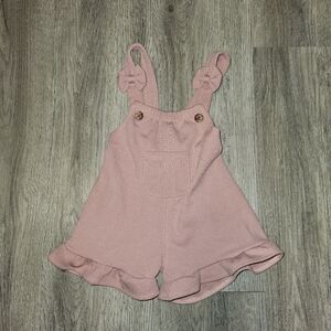 Shein Pink Baby Romper With Ruffles and Bow Details | Baby Medium